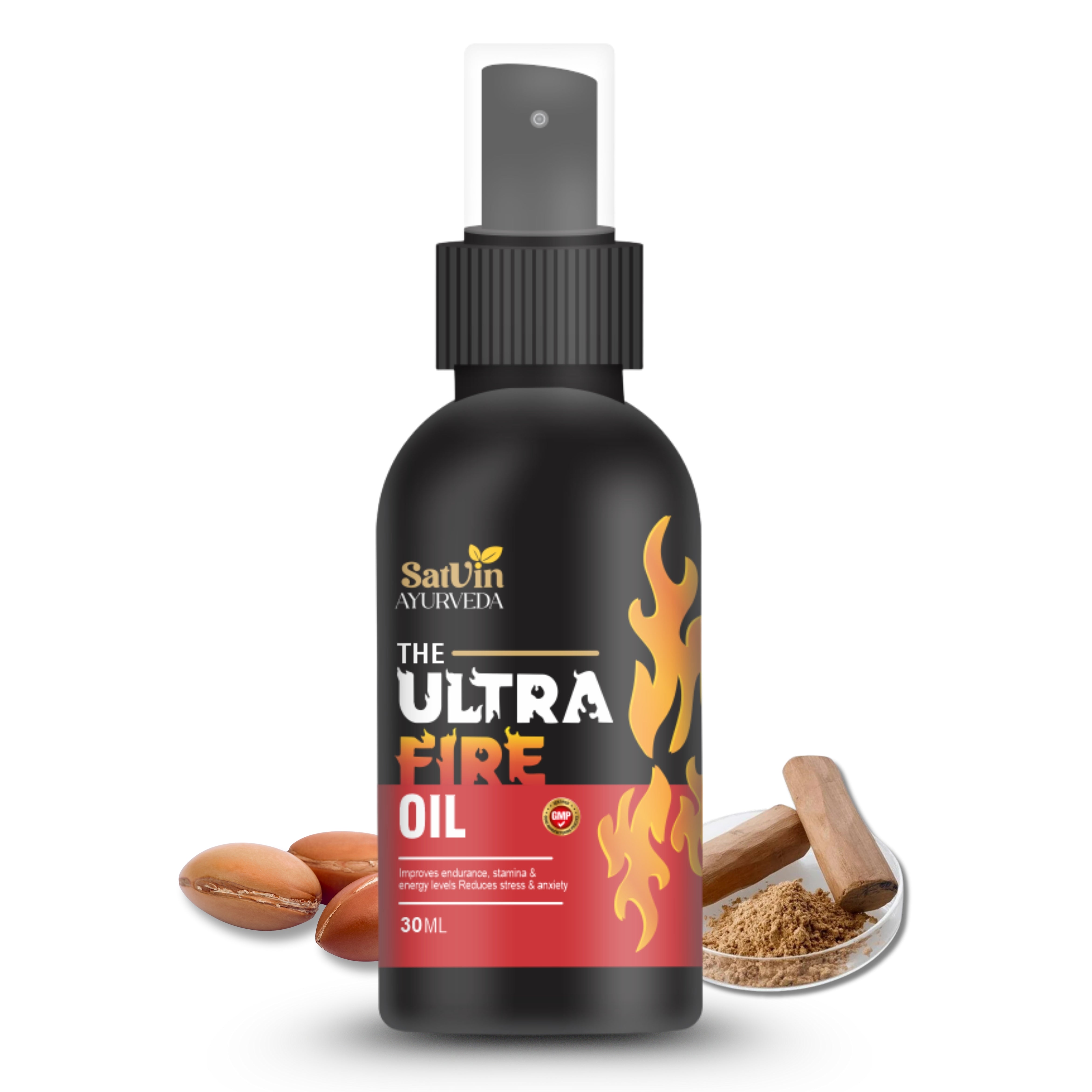 Ultra Fire Oil – Ayurvedic Strength & Stamina Massage